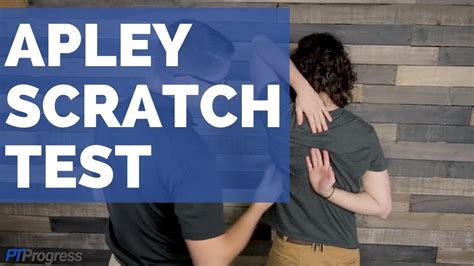 apley scratch test procedure